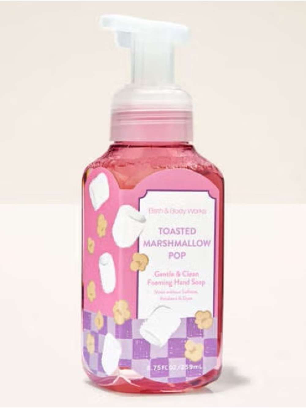 Bath & Body Works Toasted Marshmallow Pop Foaming Hand Soap
